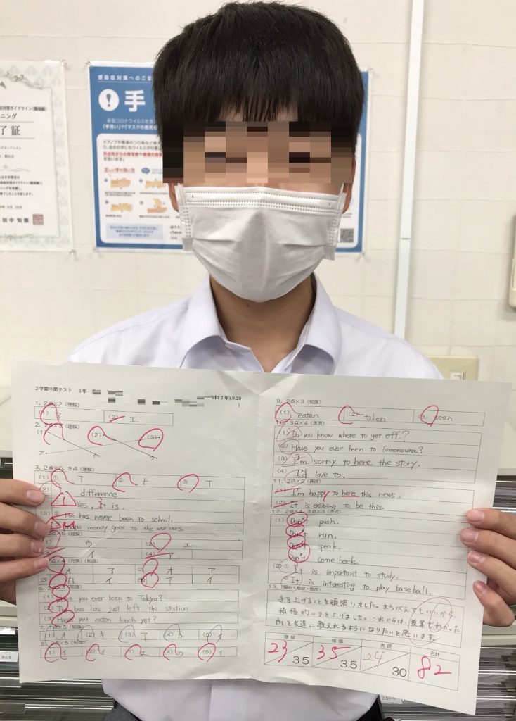 テスト結果